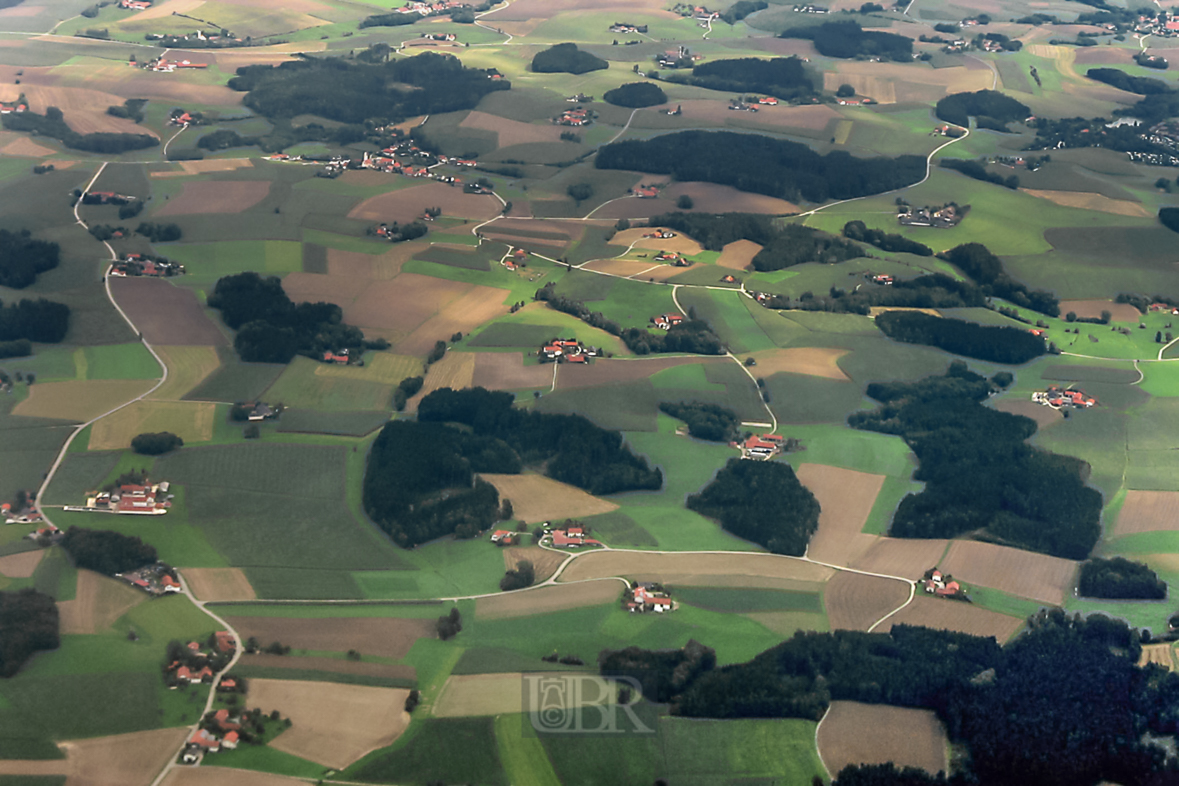 München - Anflug von Osten