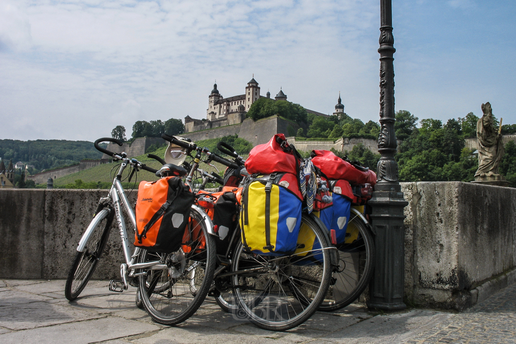 Mit Rädern auf Reisen - Würzburg