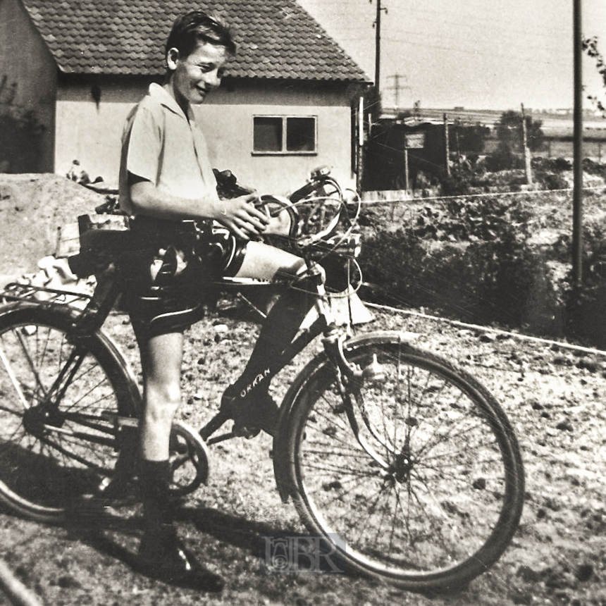 Erstes eigenes neues Fahrrad - 1963