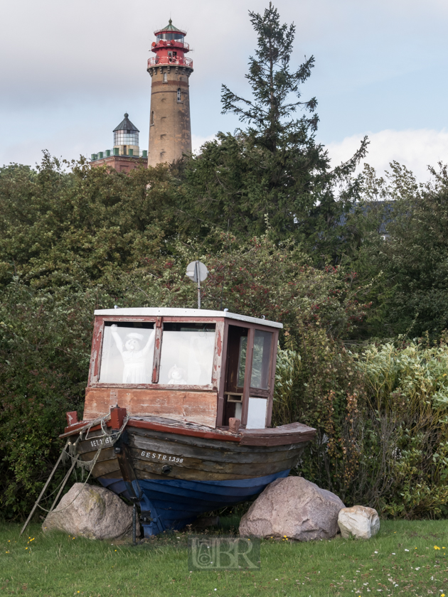 Schiffmobil 'im Trockendock' auf Hiddensee