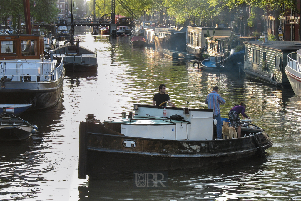 In den Grachten von Amsterdam