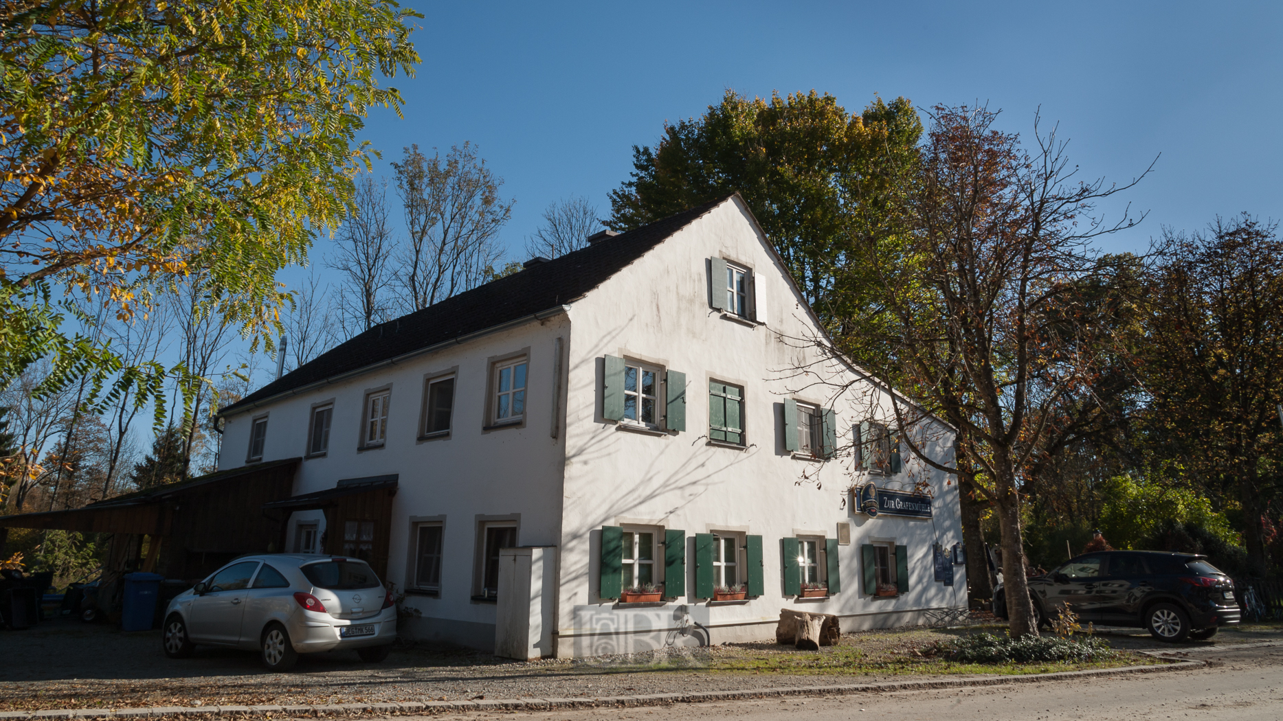 Gegen Durst und Hunger hilft die 'Grafenmühle'