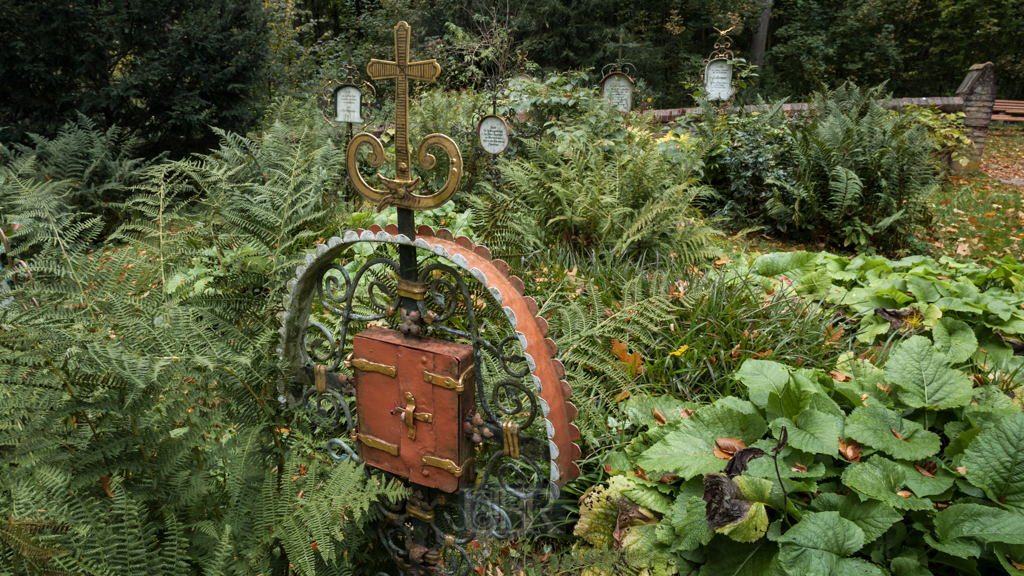 Friedhof des ehemaligen Walddorfes Oberberghausen