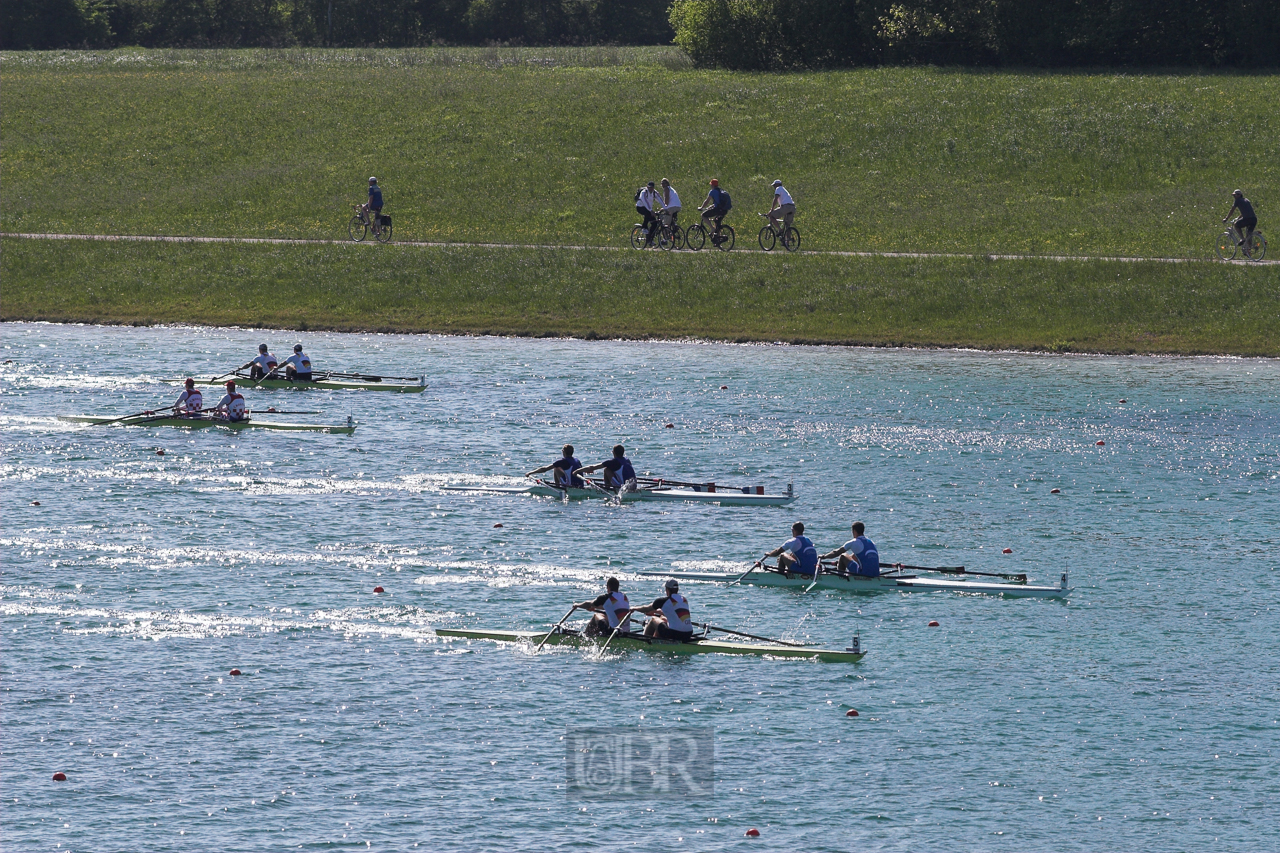 Ruderregatta in München-Karlsfeld