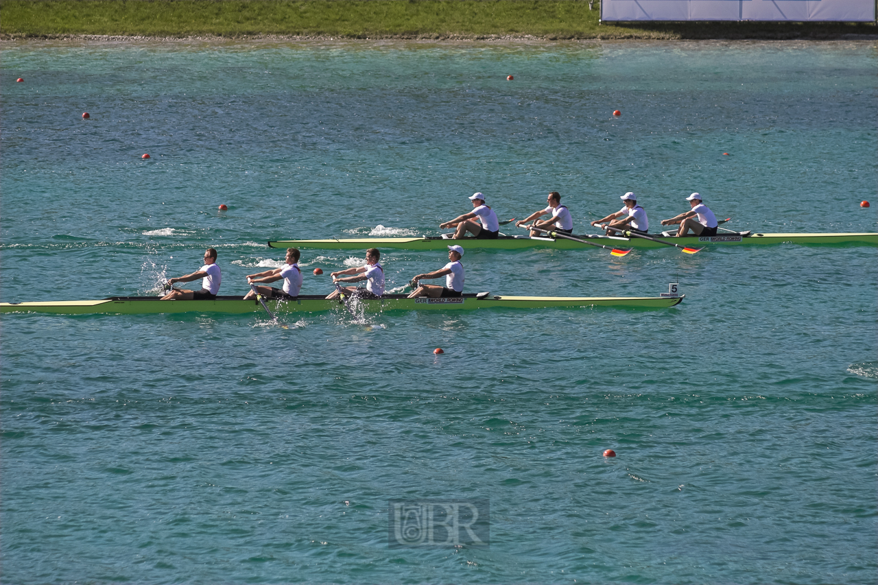 Ruderregatta in München-Karlsfeld