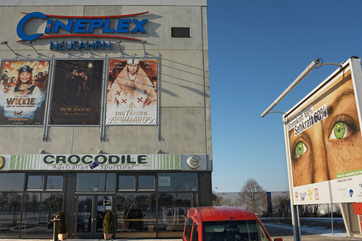 Der Cineplex 'Tempel'