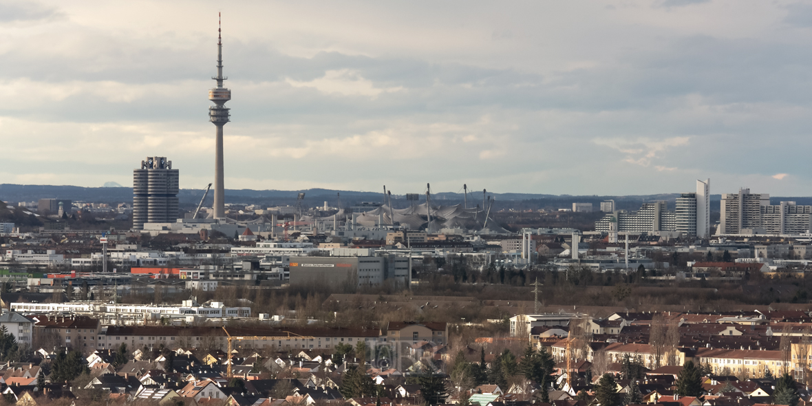 ... wie vor, plus Olympiadorf rechts