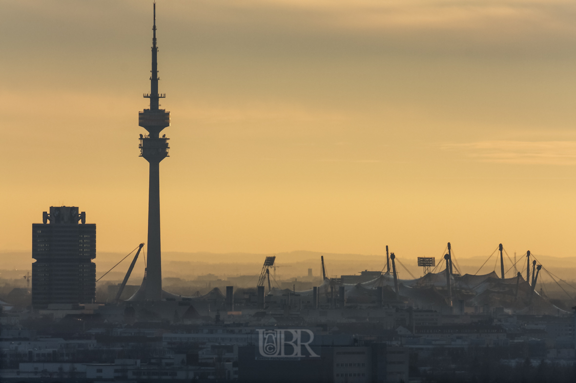 BMW Hochhaus, Fernsehturm, Olympiastadion