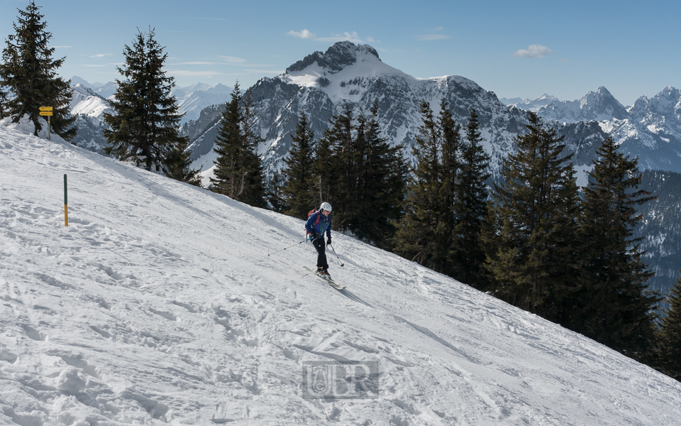 Abfahrten bis ins Tal möglich