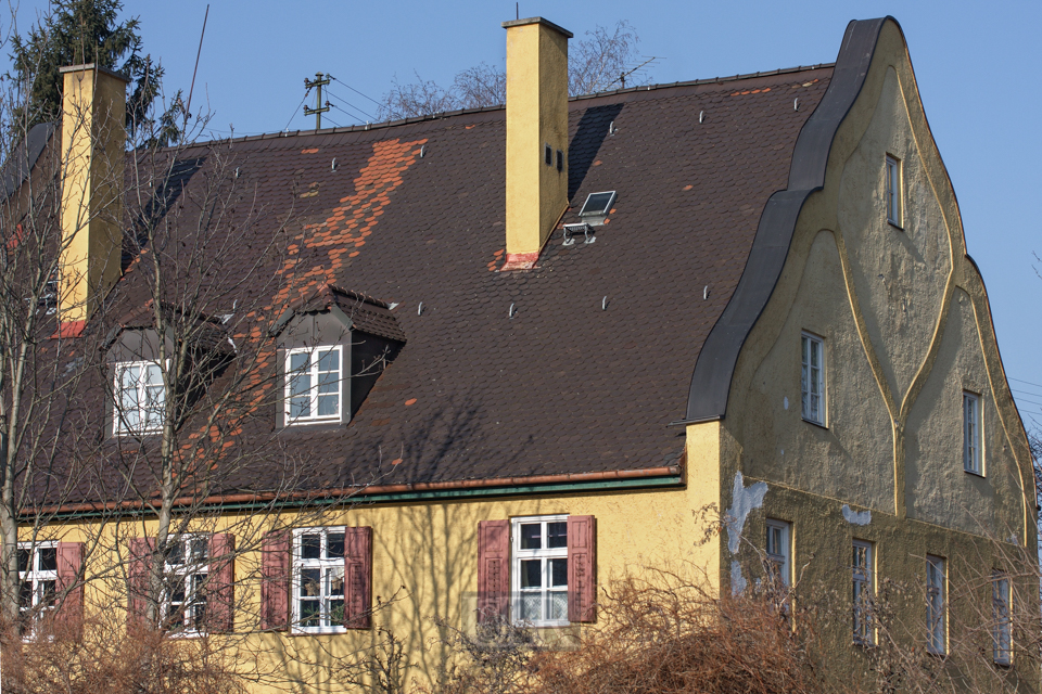 Das 'Katzenberger Haus' in Schlossnähe