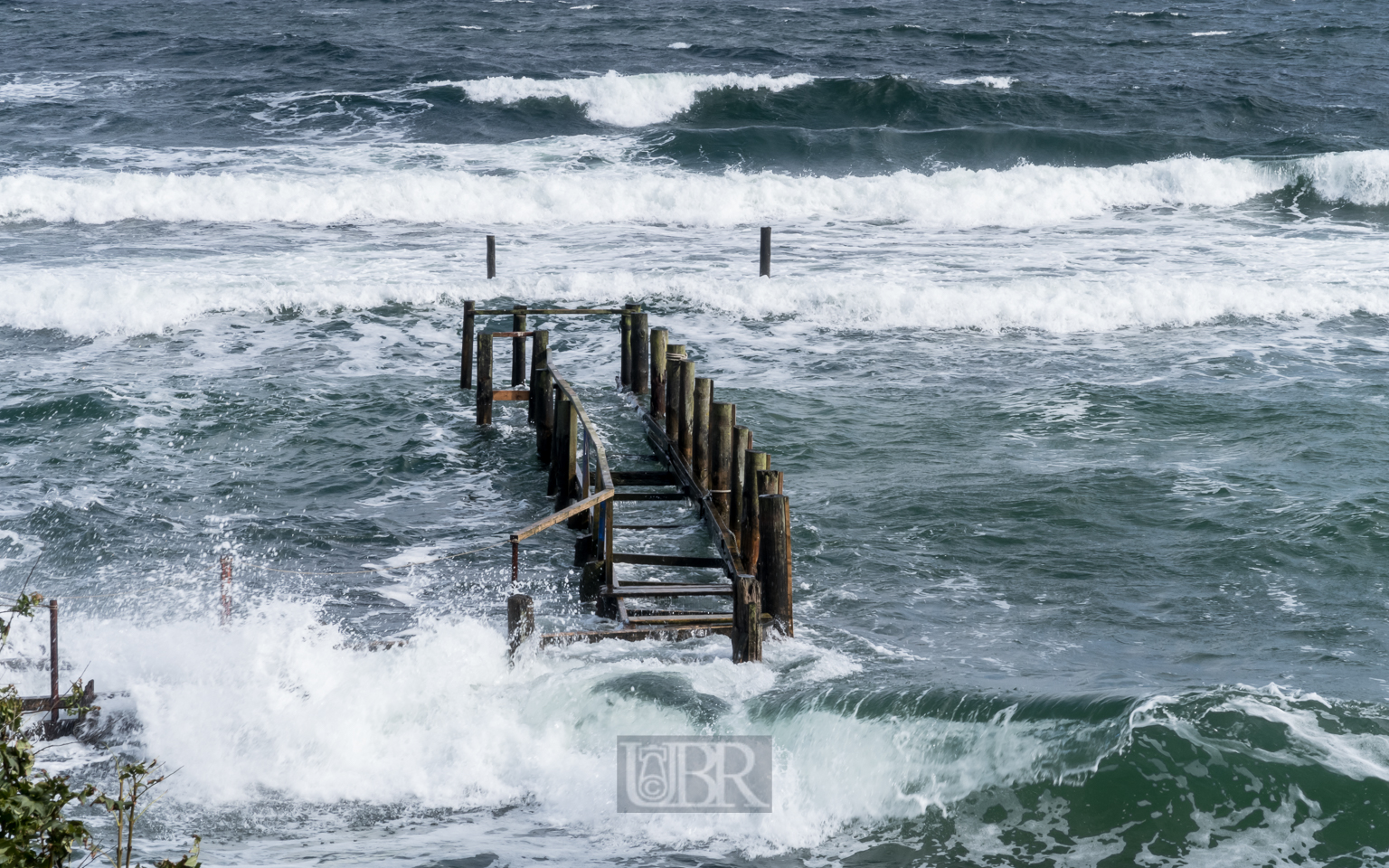 Wellengang am Kap Arkona - die Ostsee zeigt Zähne