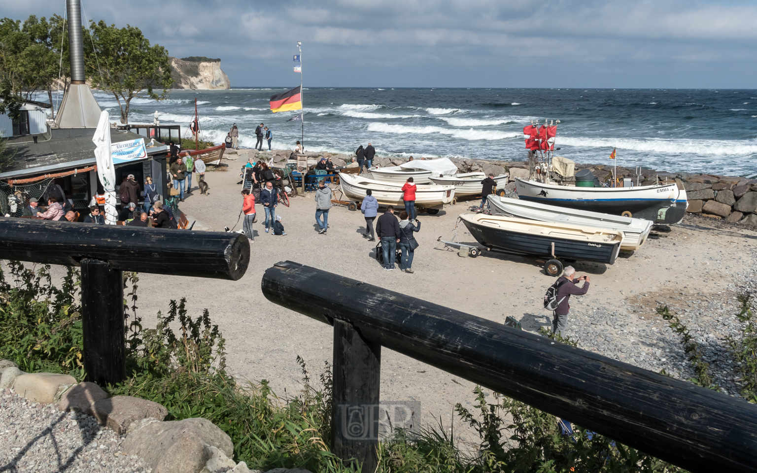 Wellengang am Kap Arkona - die Ostsee zeigt Zähne
