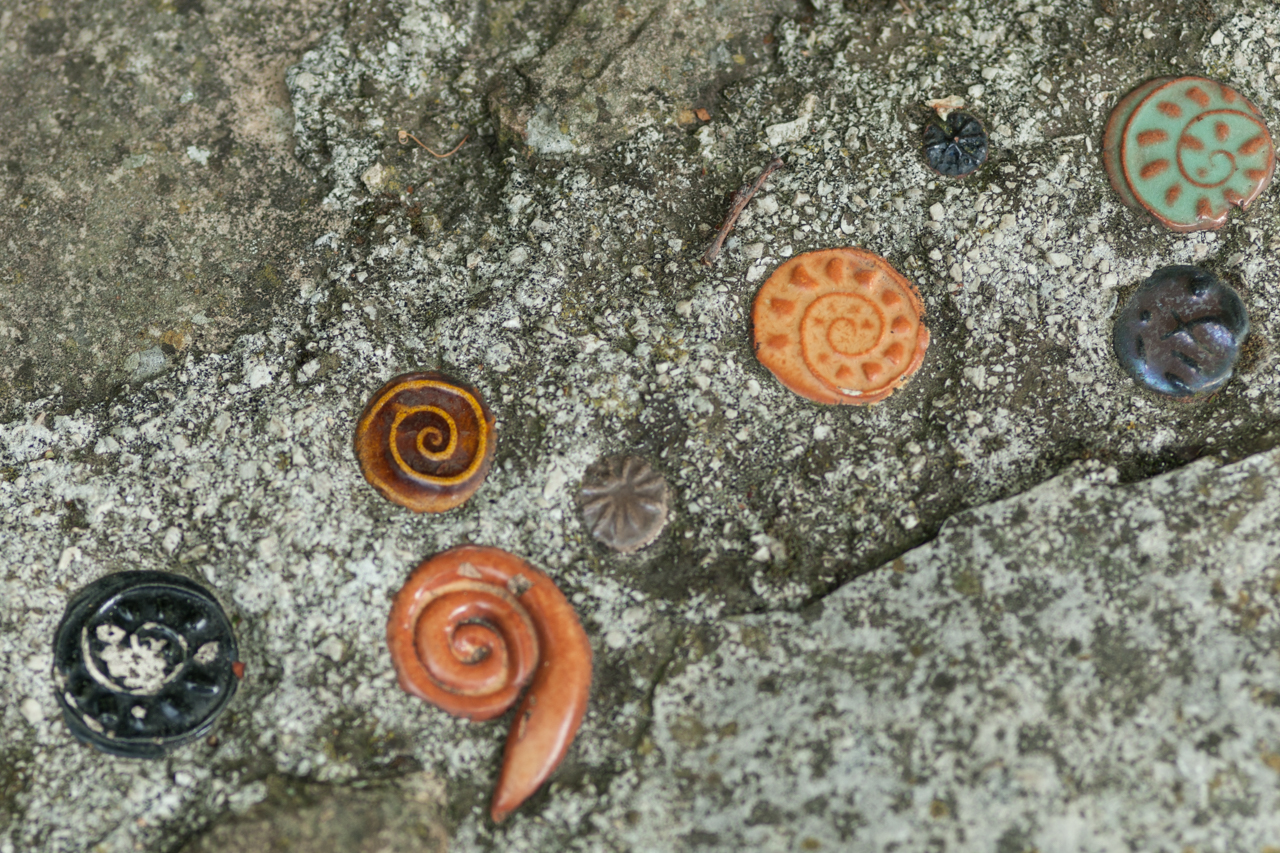 Besucher Kunst und Natuer in Groznjan