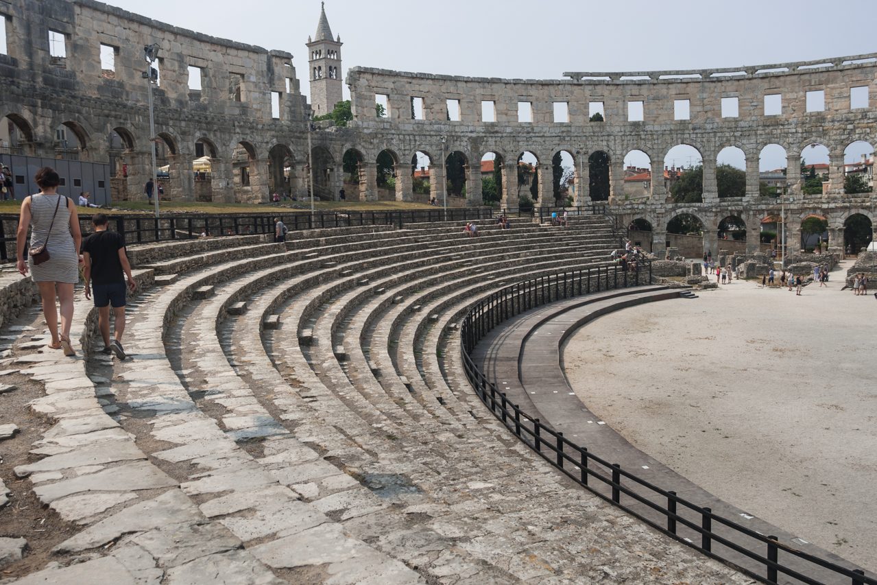 Die Arena von Pula - Nr. 4 in der Antiken Welt