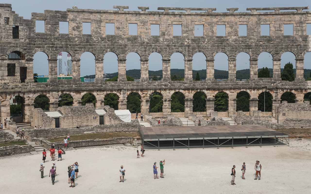 Die Arena von Pula - Nr. 4 in der Antiken Welt