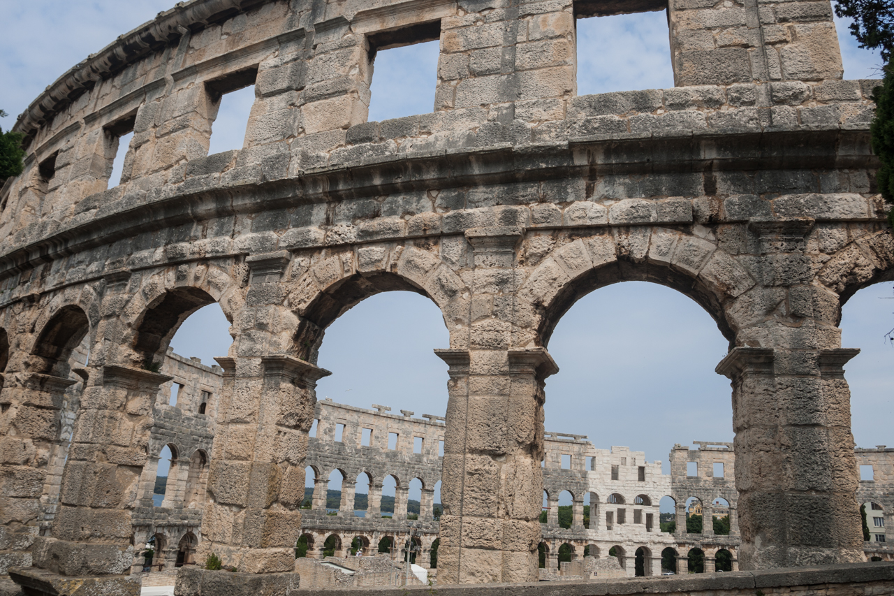 Die Arena von Pula - Nr. 4 in der Antiken Welt