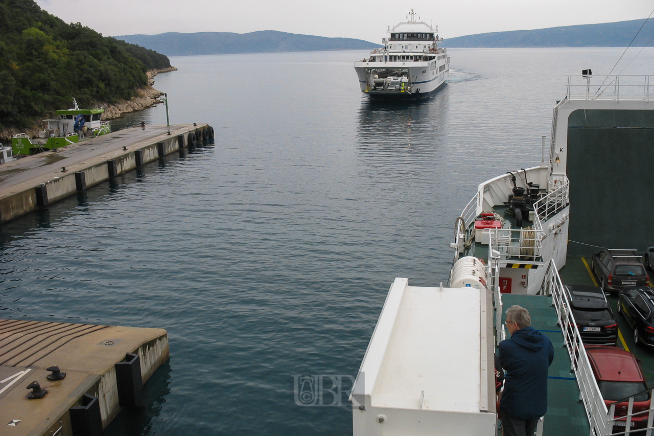 Die Insel-Hopper Fähre von Krk nach Cres
