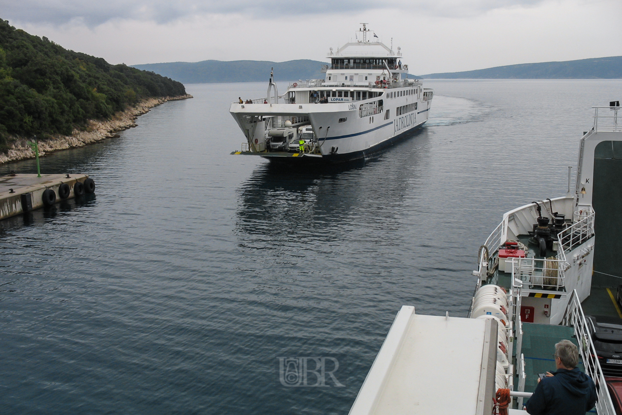 Die Insel-Hopper Fähre von Krk nach Cres