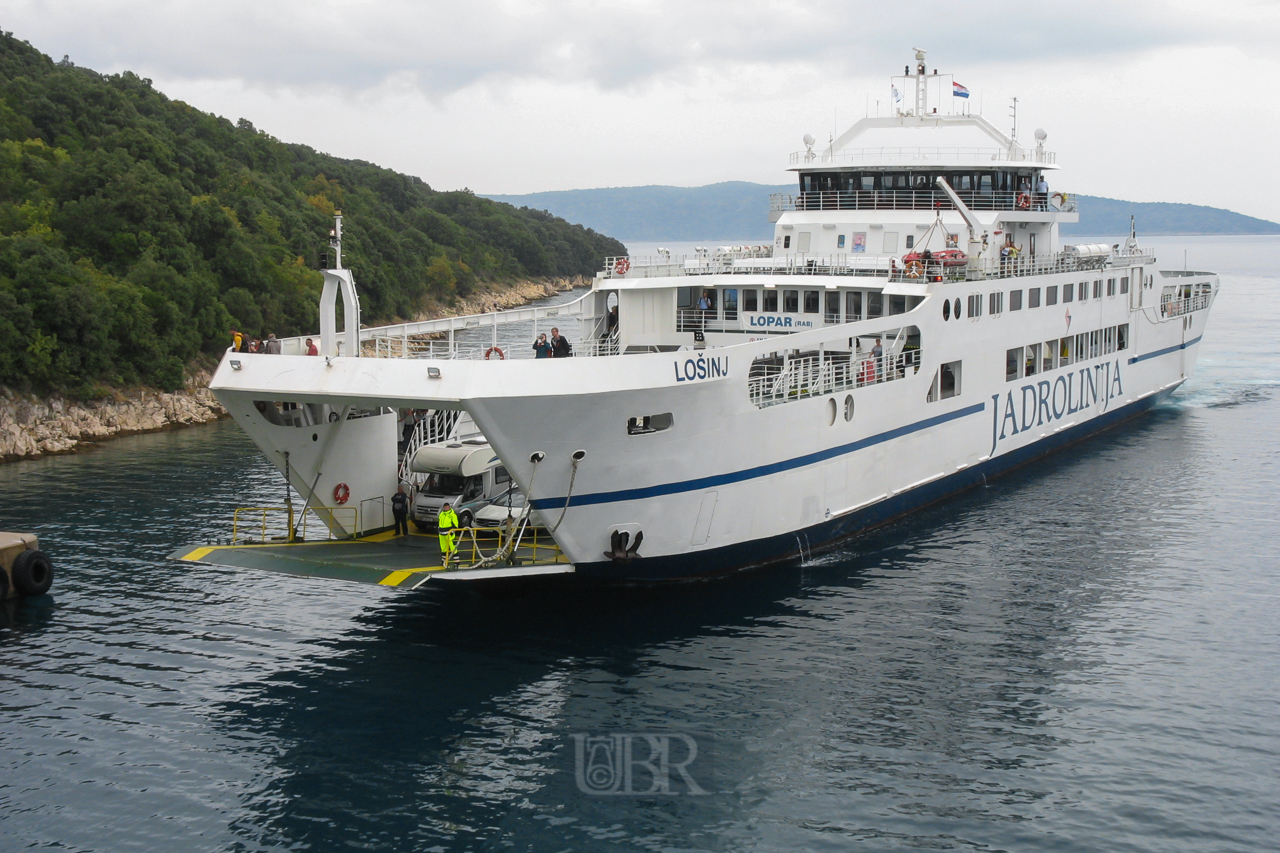 Die Insel-Hopper Fähre von Krk nach Cres