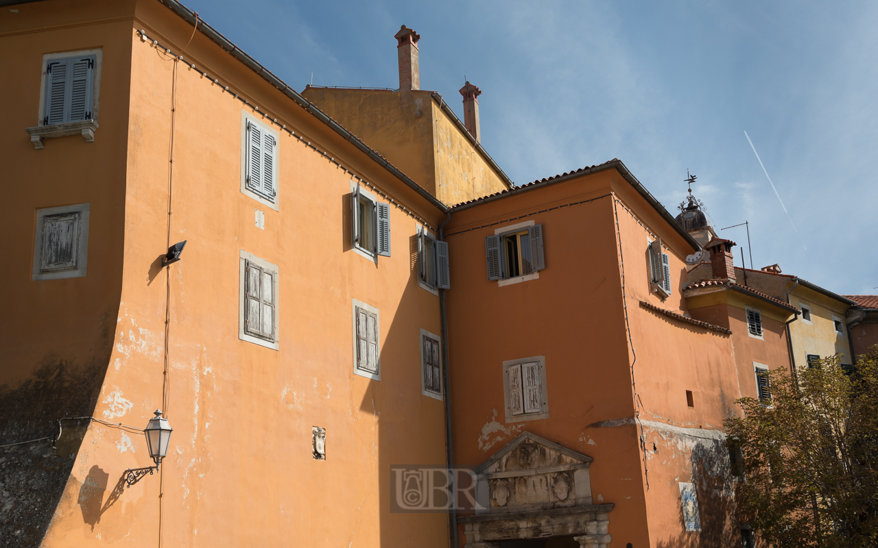 Labin - Häuser am Tito-Platz