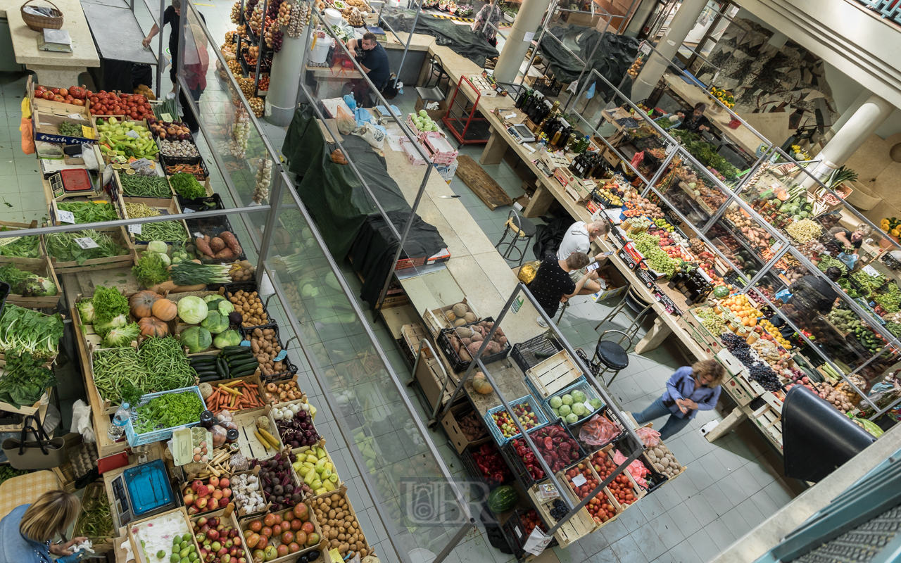 Labin's Markthalle - (noch) nicht ganz von den Supermärkten verdrängt