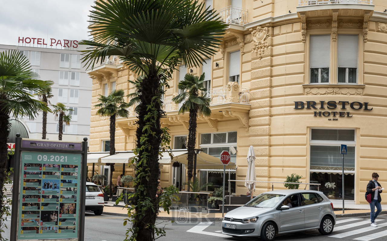 Opatija - Hotels Häuser Museen - und subtropische Vegetation