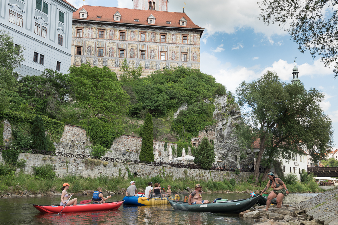 Cesky Krumlov - Burg und Schloss