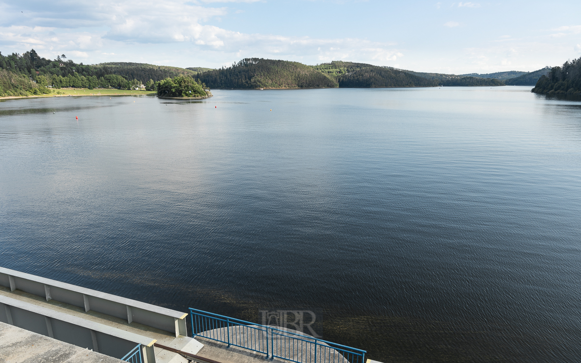 Die Moldau - am Orlik-Stausee