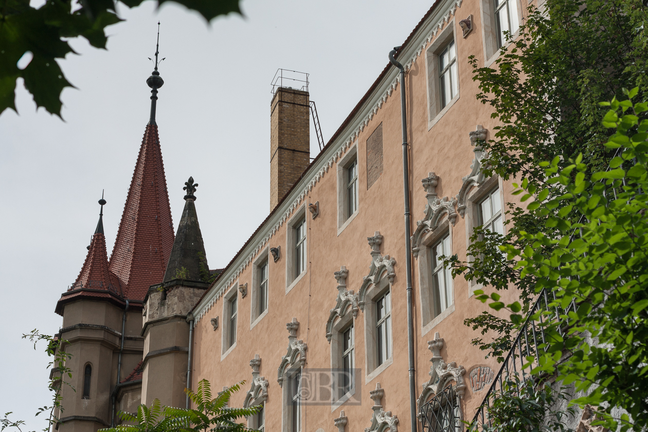 Schloss Püchau - hintere Fassade