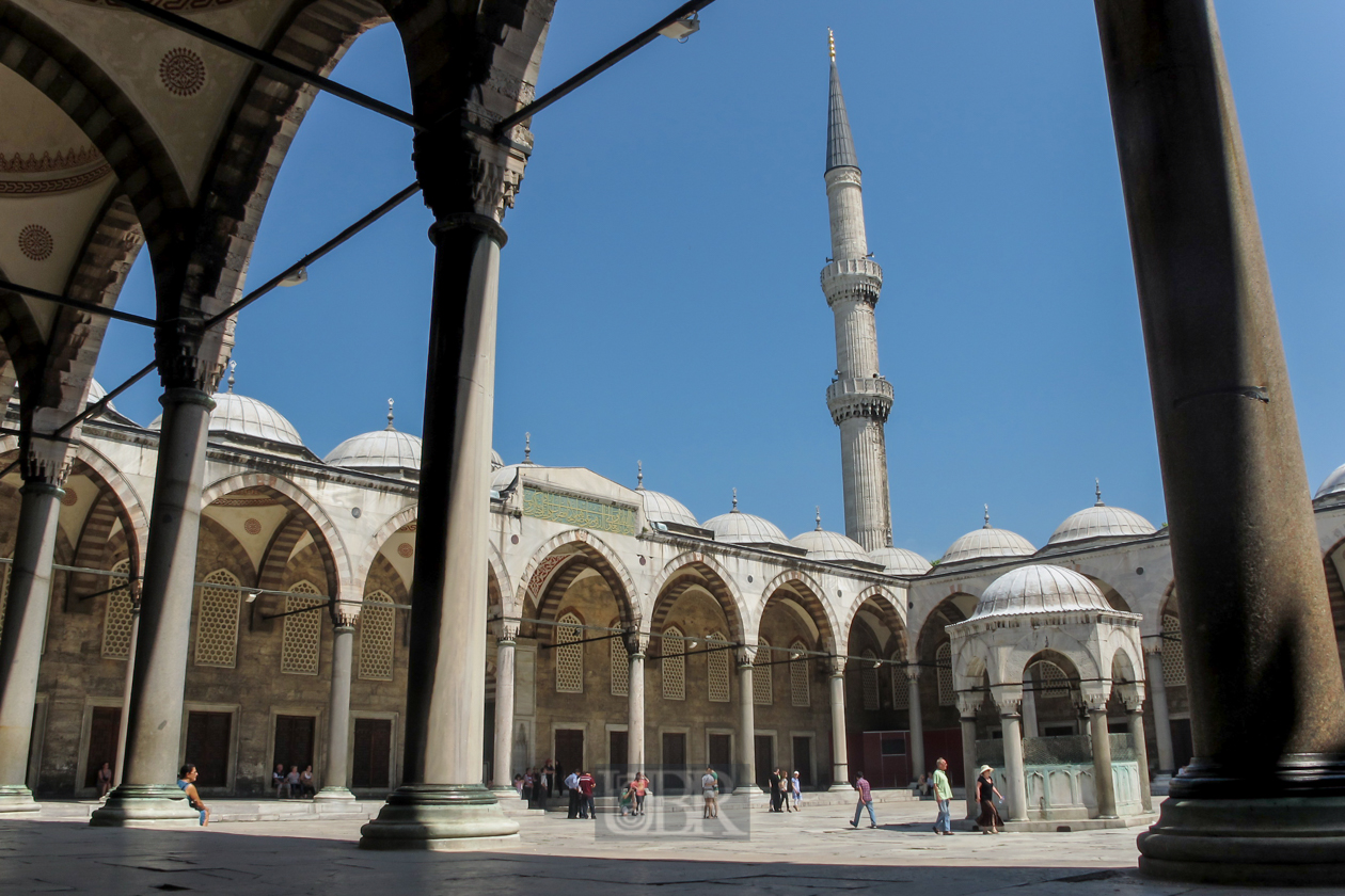 Die 'Blaue Moschee' - Sultanachmet Camii