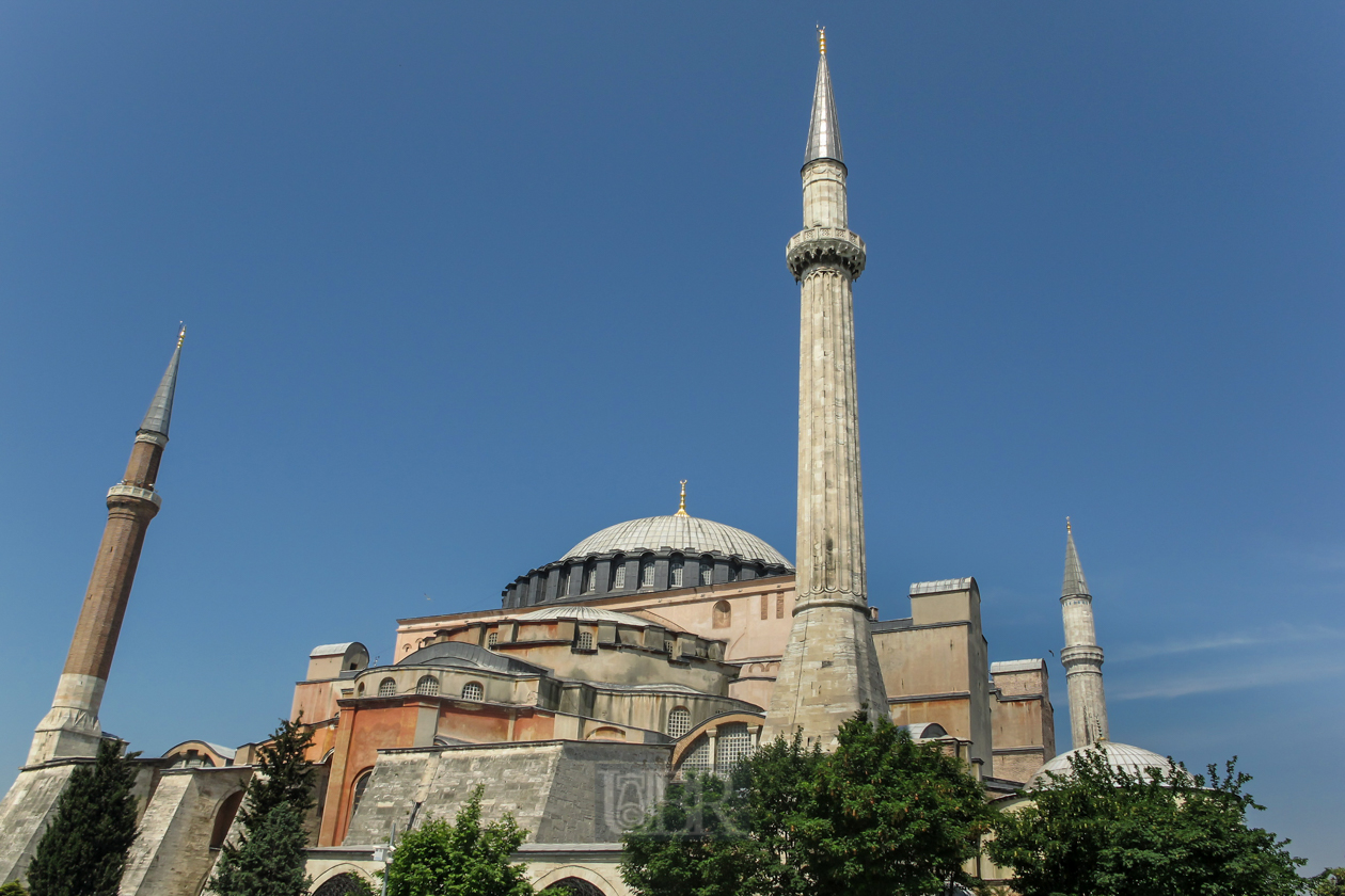 Die ebenso berühmte Hagia Sophia