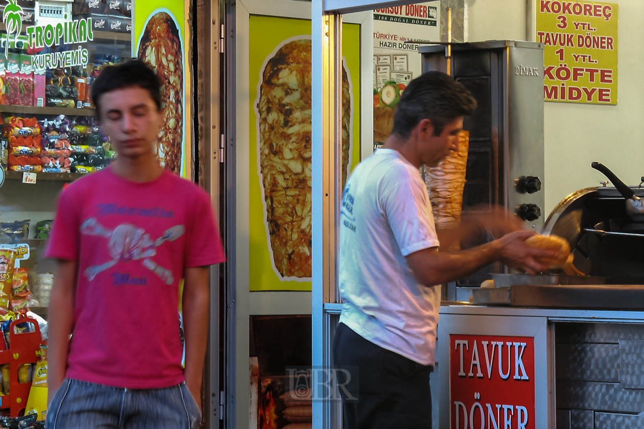 Gegrillter Darm und andere Köstlichkeiten