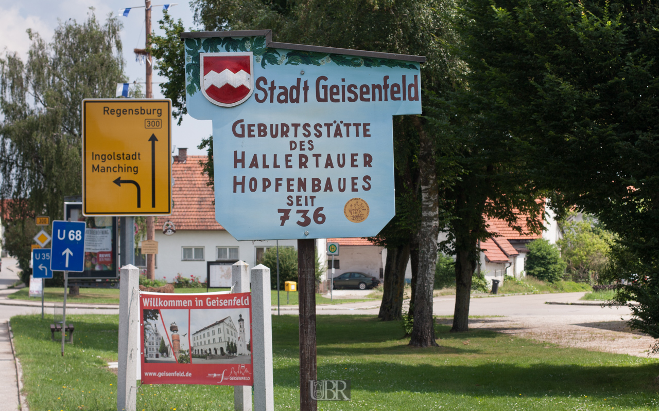 Hallertau heisst Hopfenanbau