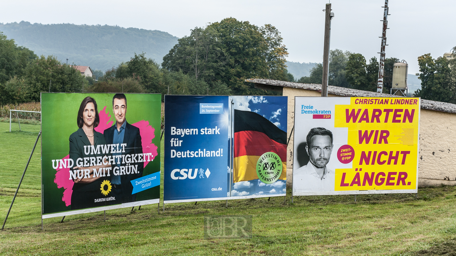 September 2017 - Wahlplakate