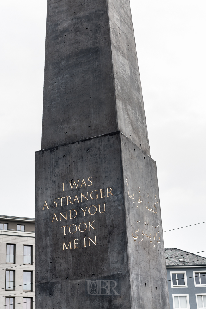 Kassel - Obelisk auf dem Königsplatz