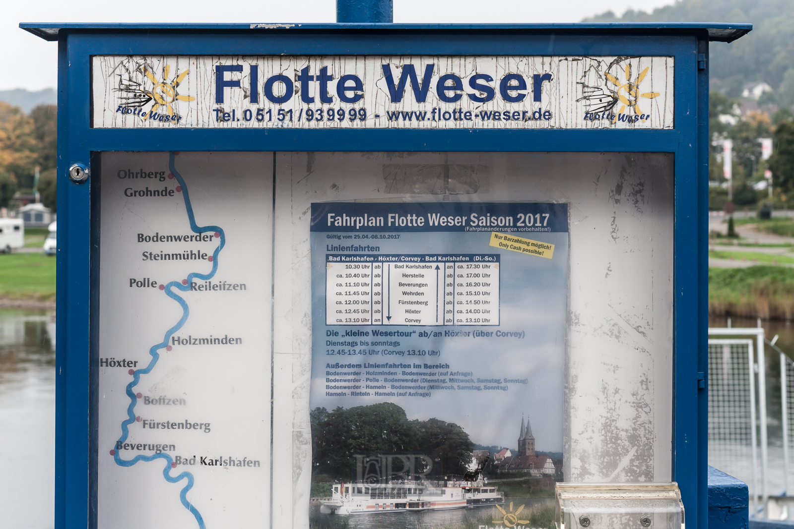 7. Etappe - an der flotten Weser