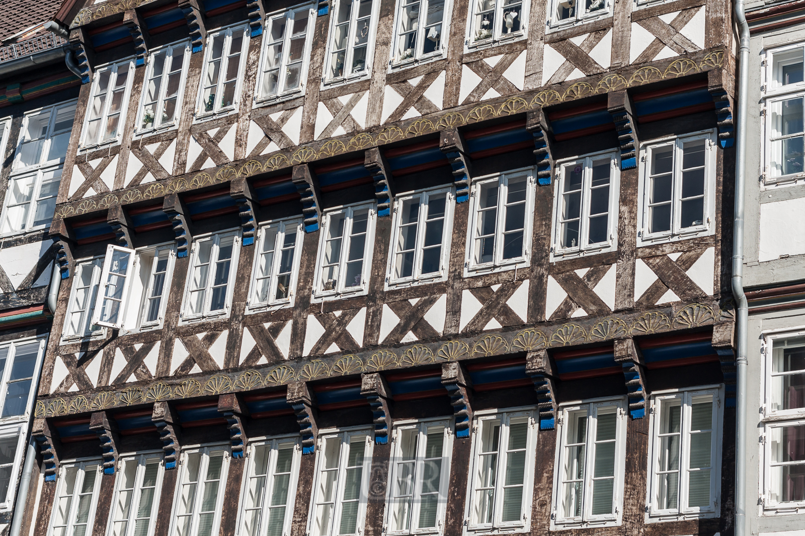 Hannover - Fachwerk-Reste in der Altstadt