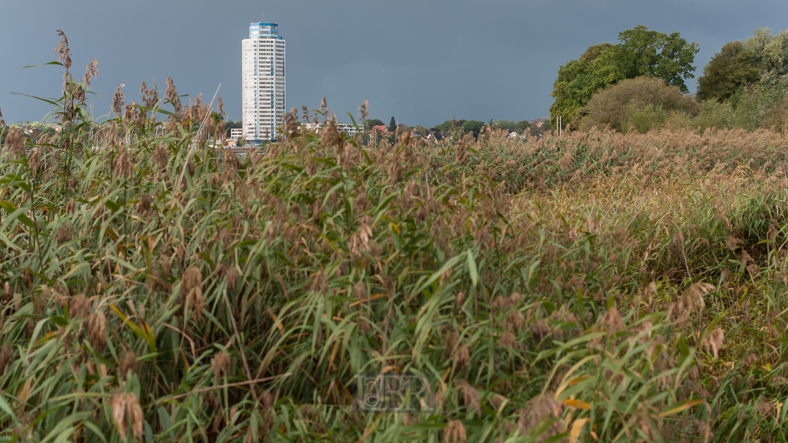 Der Wikingturm am Yachthafen