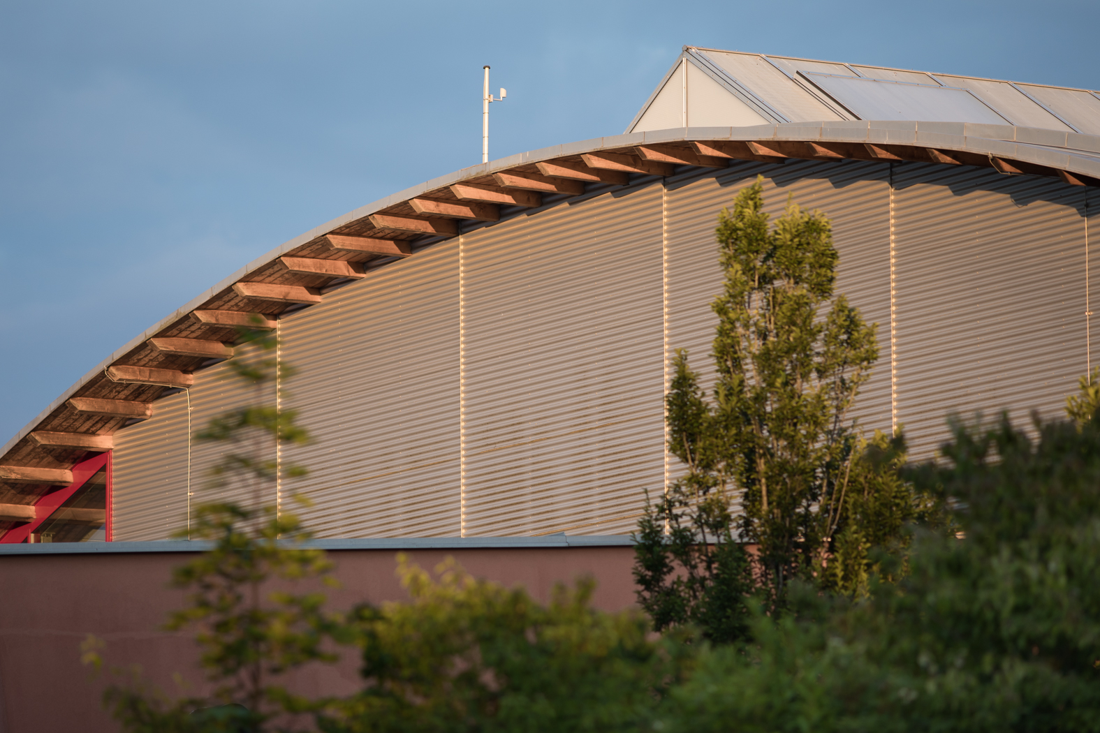 Die moderne Sporthalle