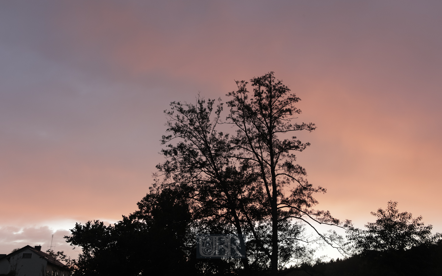 Sommerabendrotglühen