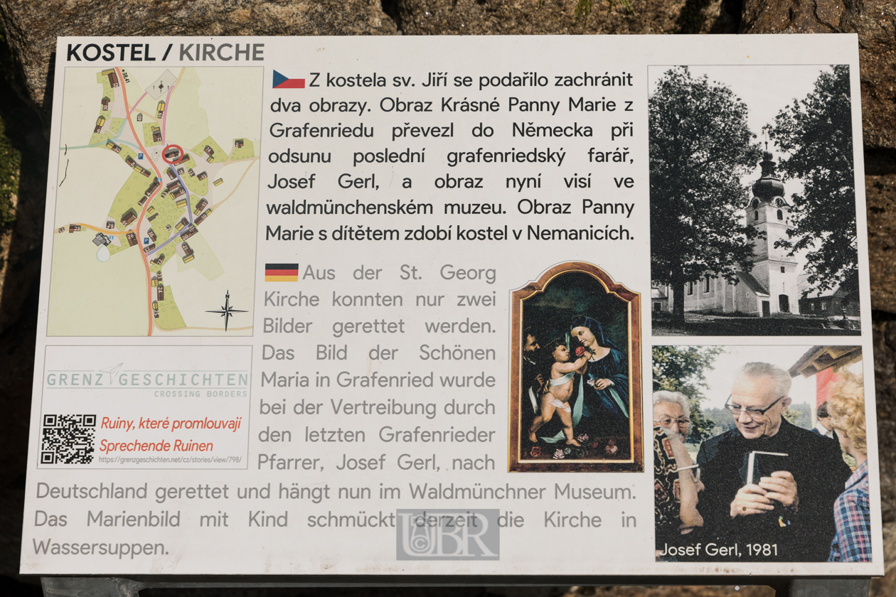 Infotafel zur Kirche St. Georg