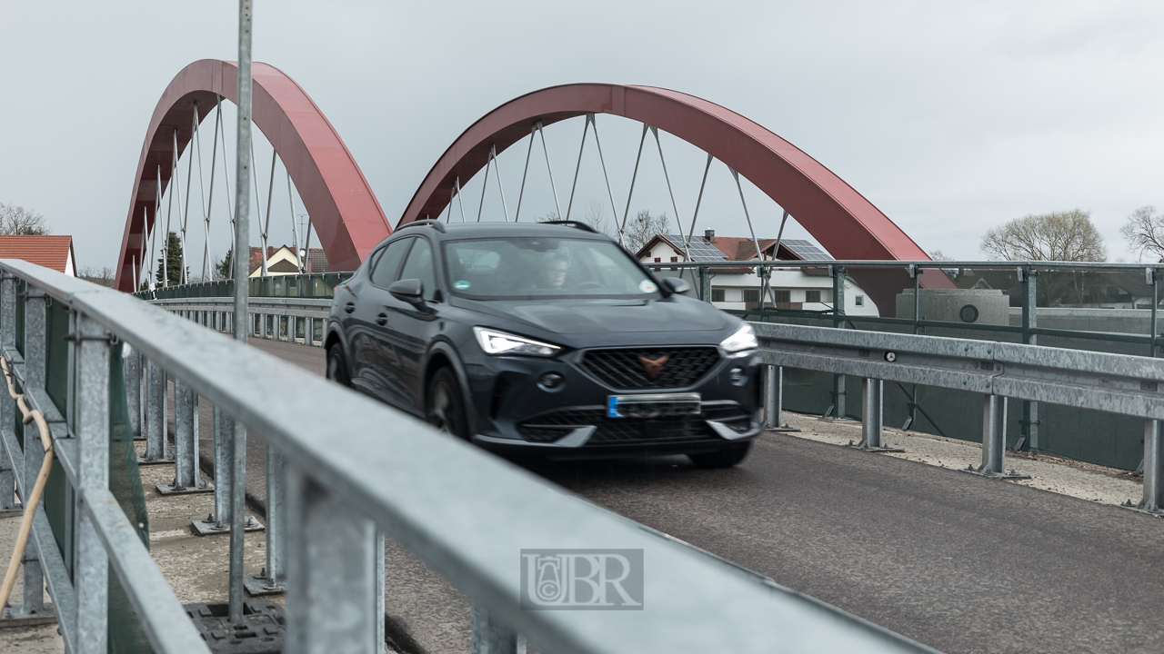 Regenbrücke Nittenau im Bau