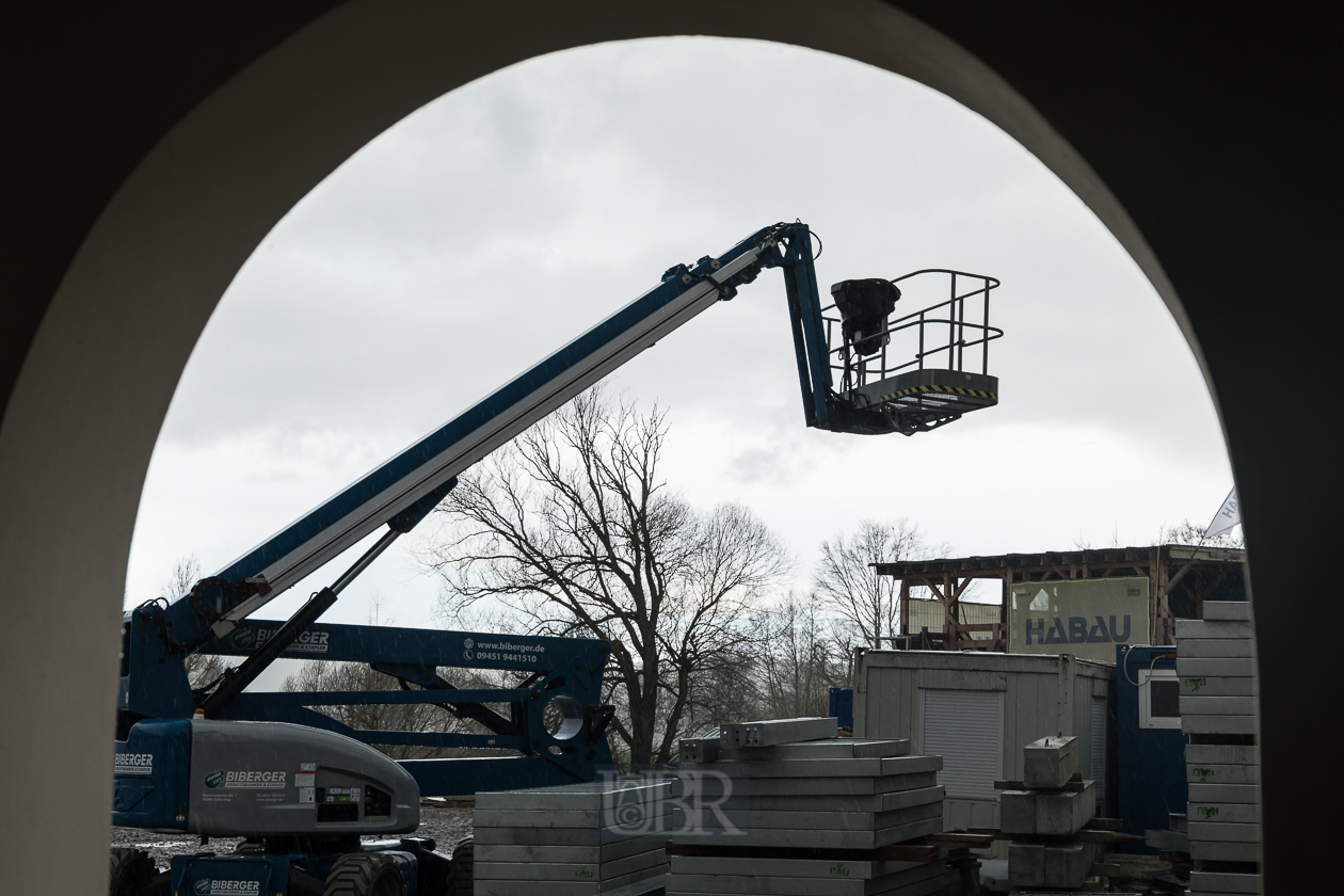 Regenbrücke Nittenau im Bau