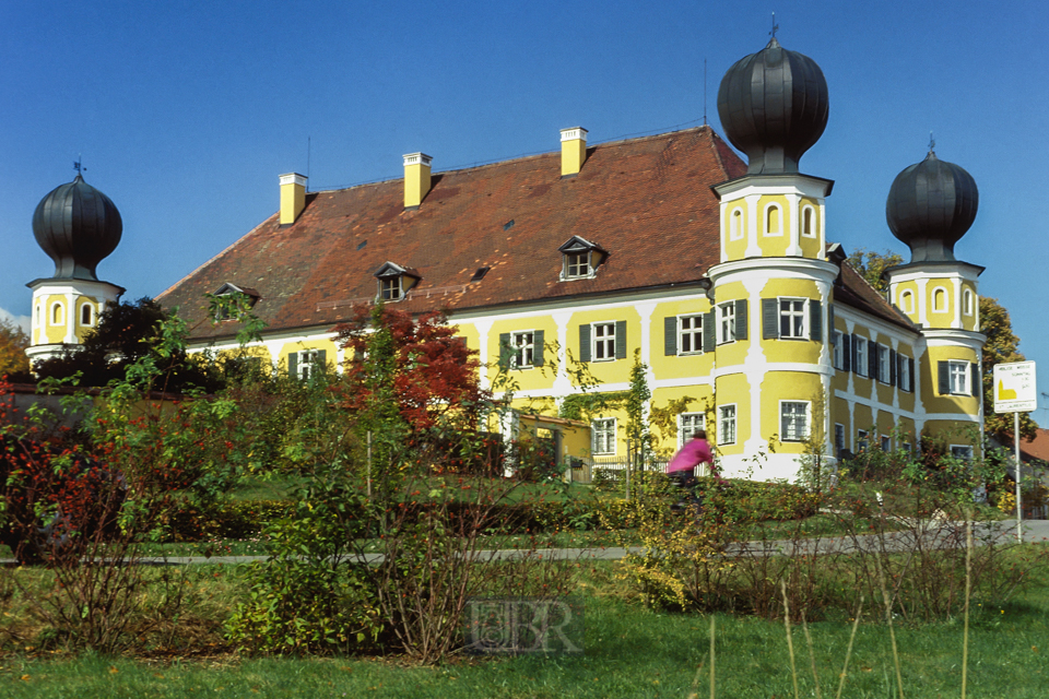 Das Dorf Ramspau am Regen