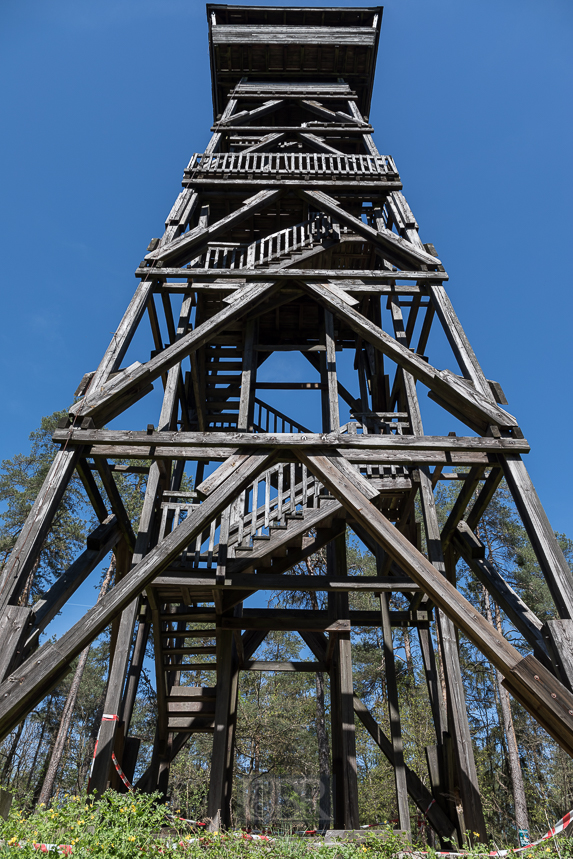 Aussichtsturm am "Pfahl" auf dem Hirschberg