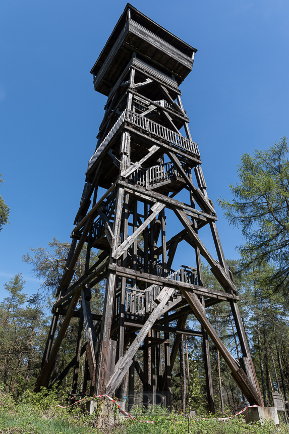 Aussichtsturm am "Pfahl" auf dem Hirschberg