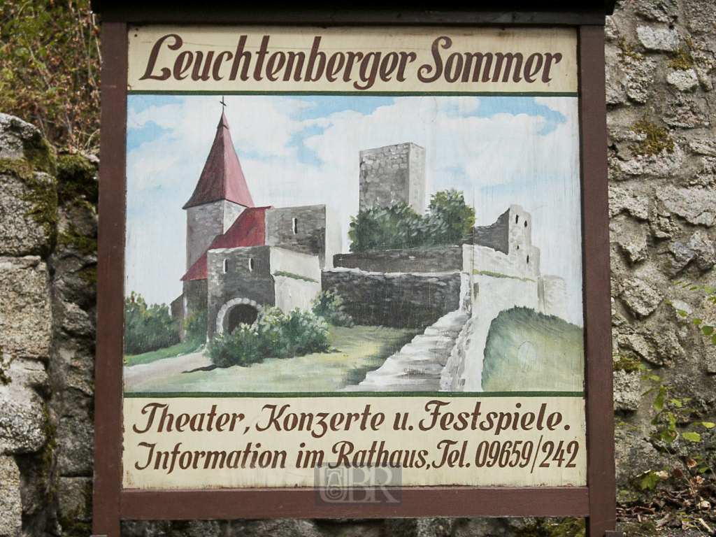 Burg Leuchtenberg bei Leuchtenberg bei Weiden