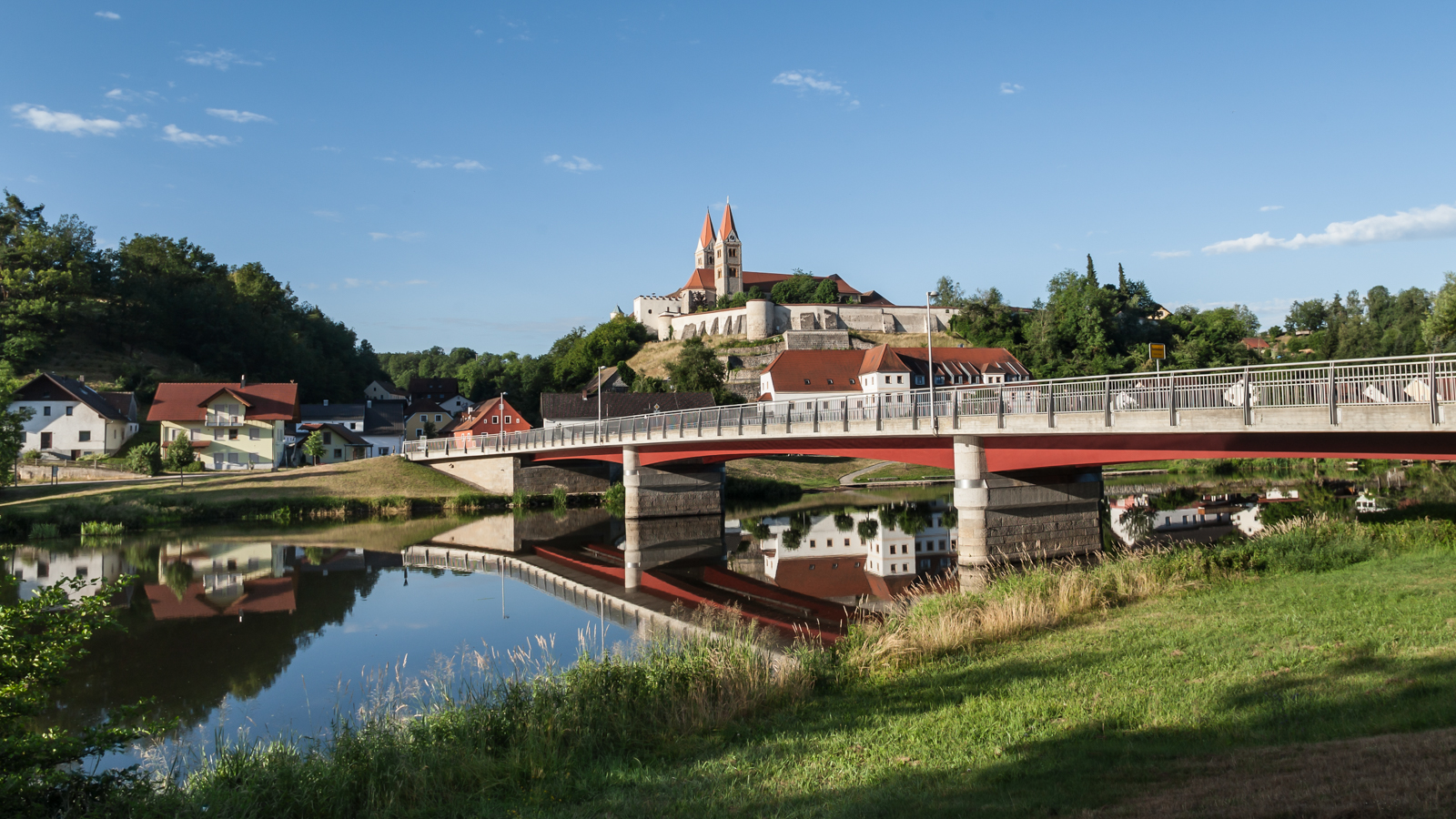 Das Kloster Reichenbach am Fluss Regen