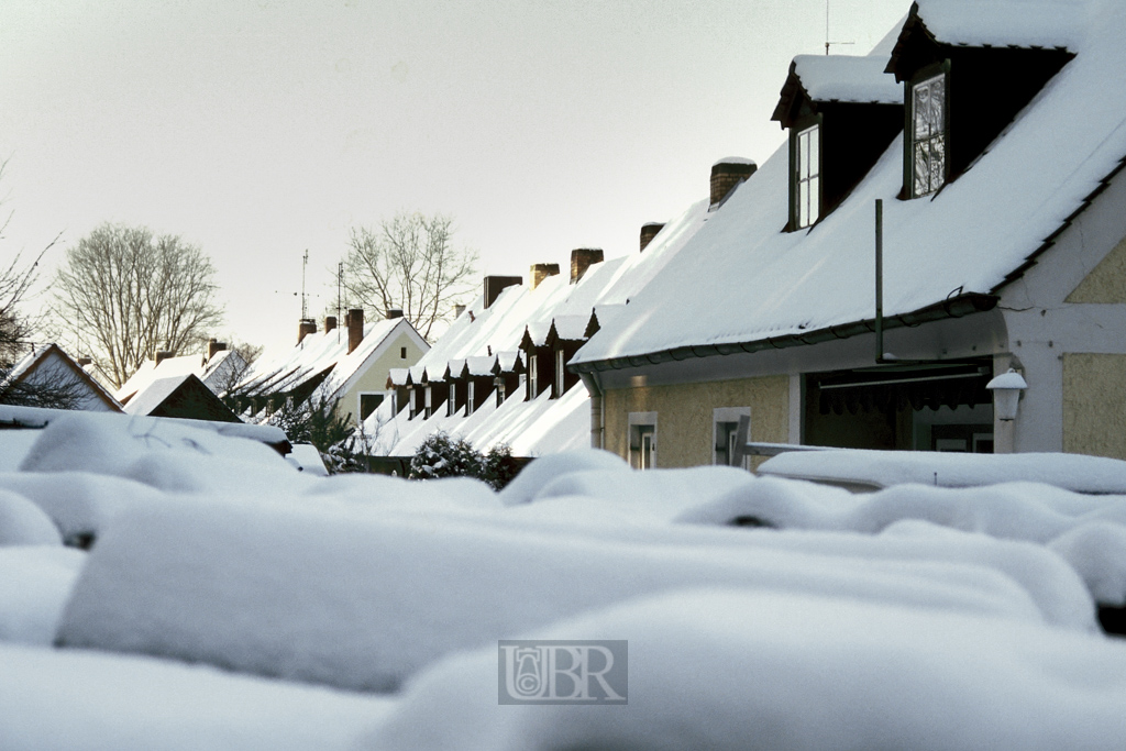 ca. 1998 - Winter in der Straße