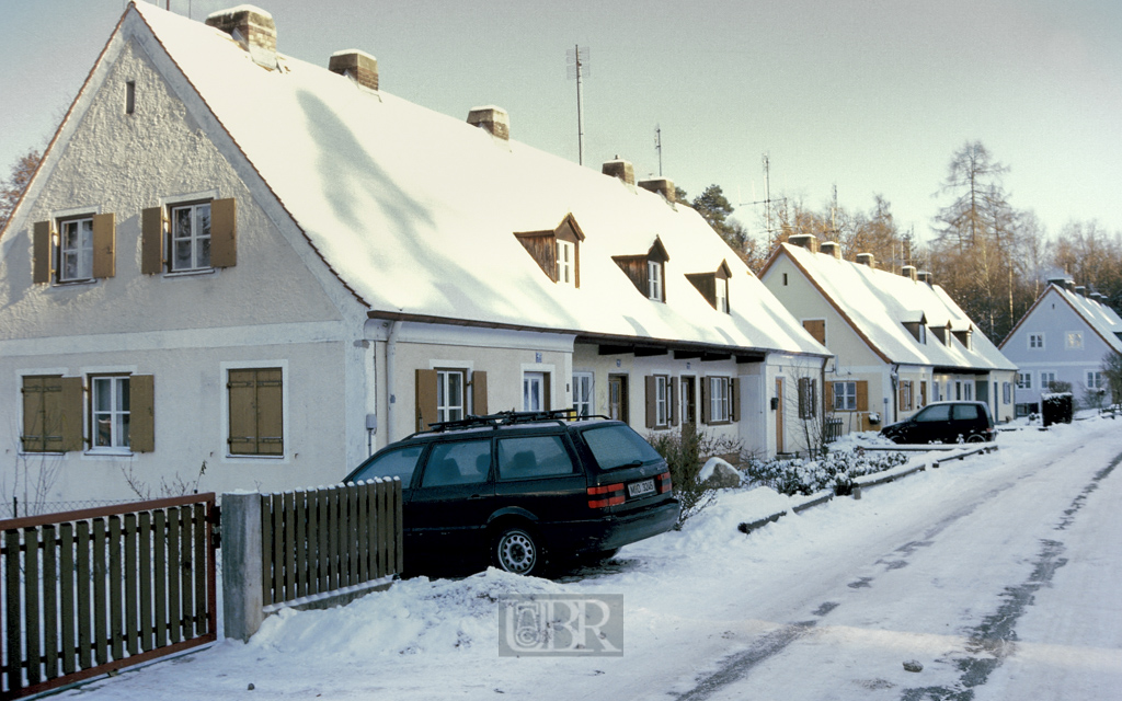 ca. 1998 - Winter in der Straße